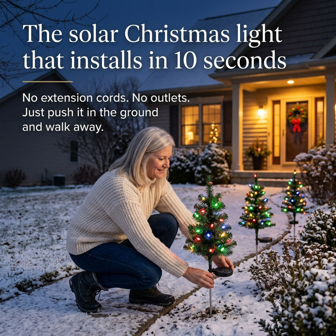 Haventura™ Solar Christmas Tree Set