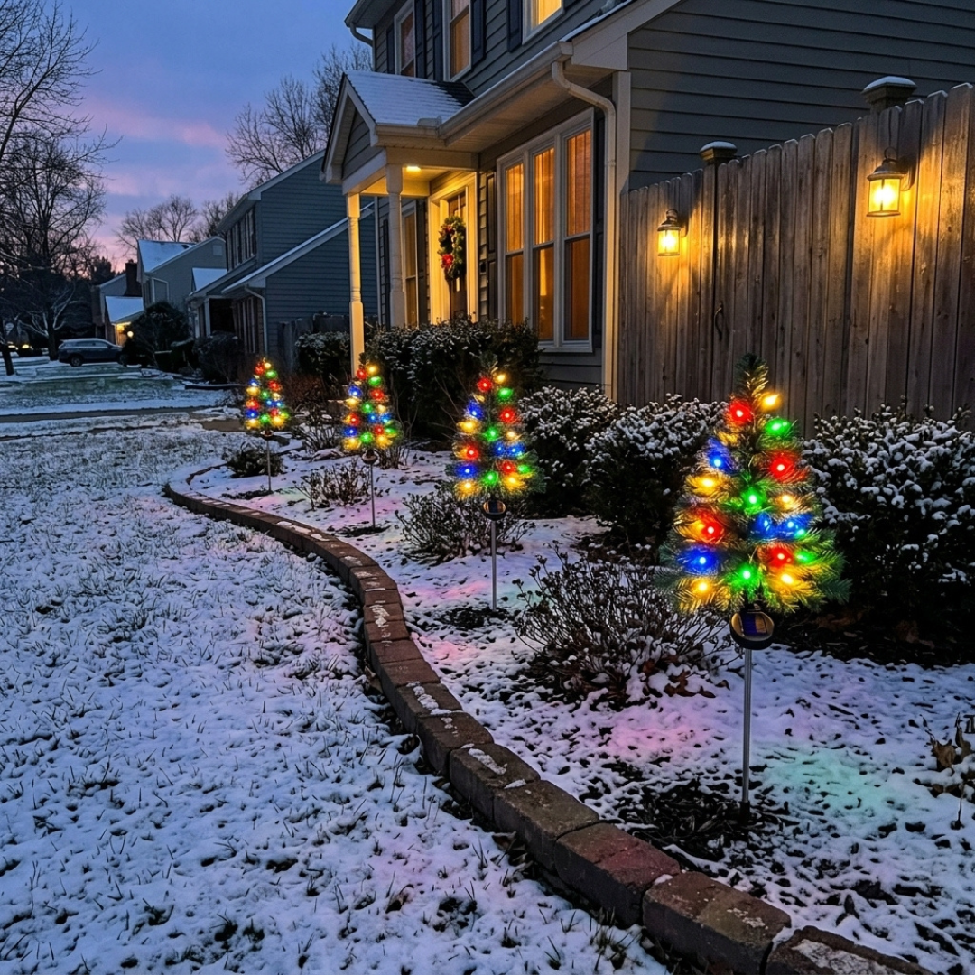 Haventura™ Solar Christmas Tree Set