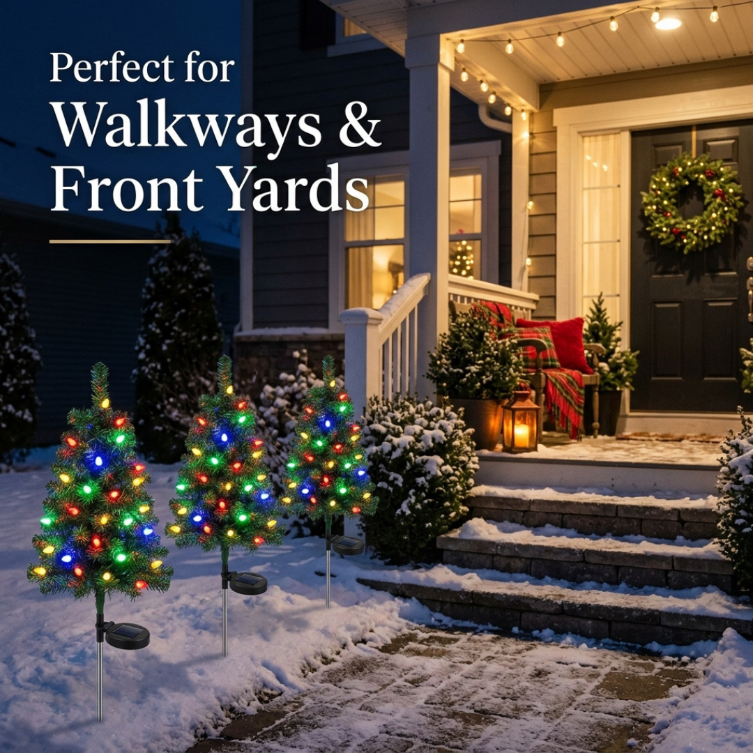 Haventura™ Solar Christmas Tree Set